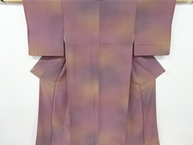 JAPANESE KIMONO / VINTAGE IROMUJI KIMONO / WOVEN BOKASHI PATTERN